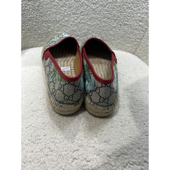 Gucci GG Blooms Canvas Espadrilles - Size 37 - Excellent Condition - Picture 6 of 6